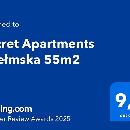 Secret Apartments Chełmska 55m2 Warszawa Exteriör bild